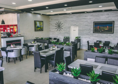 enterijer u restoran sejo novi pazar